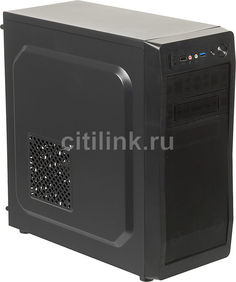 Корпус ATX FORMULA FG-310, Midi-Tower, 500Вт, черный
