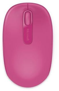 Мышь MICROSOFT Mobile Mouse 1850 оптическая беспроводная USB, розовый [u7z-00065]