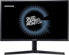 Монитор ЖК SAMSUNG C27FG73FQI 27&quot;, темно-серый и черный [lc27fg73fqixci]