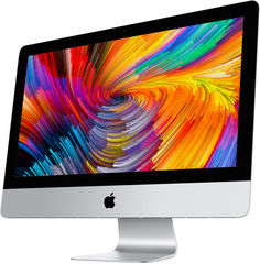 Моноблок APPLE iMac MNE02RU/A, Intel Core i5 7500, 8Гб, 1000Гб, AMD Radeon Pro 560 - 4096 Мб, Mac OS, серебристый и черный