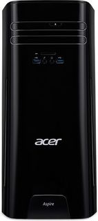 Компьютер ACER Aspire TC-780, Intel Core i5 7400, DDR4 8Гб, 1000Гб, NVIDIA GeForce GT1030 - 2048 Мб, DVD-RW, CR, Windows 10, черный [dt.b89er.022]