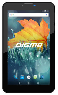 Планшет DIGMA Plane 7557 4G, 2GB, 16GB, 3G, 4G, Android 7.0 черный