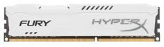 Модуль памяти KINGSTON HyperX FURY White Series HX424C15FW2/8 DDR4 - 8Гб 2400, DIMM, Ret