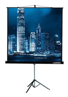 Экран LUMIEN Master View LMV-100109, 203х203 см, 1:1, напольный