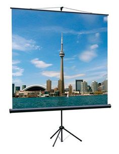 Экран LUMIEN Eco View LEV-100102, 180х180 см, 1:1, напольный