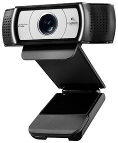 Web-камера LOGITECH HD Webcam C930e, черный и серебристый [960-000972]