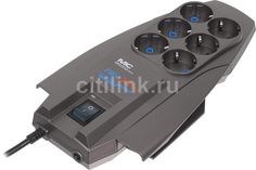 Сетевой фильтр PILOT X-Pro, 3м, серый [pilot-x-pro 3m]