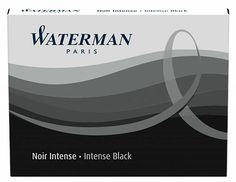 Картридж Waterman (S0110850) черный чернила для ручек перьевых (8шт)