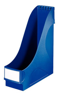 Подставка Esselte 24250035 для журналов синий пластик