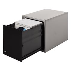 Коробка HAMA H-48318 Magic Touch, серебристый+черный, для 80 дисков [00048318]