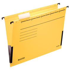 Папка подвесная Esselte Leitz Alpha 19860115 A4 желтый с огранич.формата