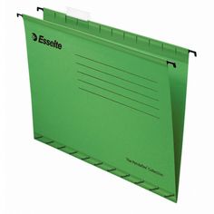 Папка подвесная Esselte Pendaflex Plus Foolscap 90337 зеленый (упак.:25шт)