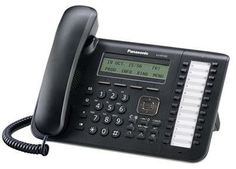 Системный телефон PANASONIC KX-NT543RUB черный [kx-nt543ru-b]