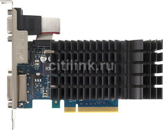 Видеокарта ASUS nVidia GeForce GT 730 , GT730-SL-2GD3-BRK, 2Гб, GDDR3, Ret