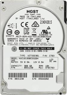 Жесткий диск HGST Ultrastar 512N 900GB 2.5"