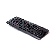 Клавиатура беспроводная Delux DLK-06GB Black