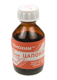 Лак ПМ Цапон 30мл Red А090014 P&M