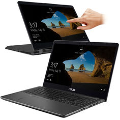 Ноутбук ASUS Zenbook Flip UX561UD-BO027R 90NB0G21-M00340 (Intel Core i7-8550U 1.8 GHz/8192Mb/2000Gb + 256Gb SSD/No ODD/nVidia GeForce GTX 1050 2048Mb/Wi-Fi/Bluetooth/Cam/15.6/1920x1080/Touchscreen/Windows 10 64-bit)