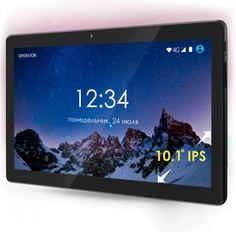 Планшет Ginzzu GT-1050 Black Plastic (Spreadtrum SC9832 1.3 GHz/1024Mb/16Gb/GPS/LTE/Wi-Fi/Bluetooth/Cam/10.1/1280x800/Android)
