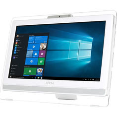 Моноблок MSI Pro 20ET 4BW-067RU White 9S6-AA8B12-067 (Intel Celeron N3160 1.6 GHz/4096Mb/1000Gb/DVD-RW/Intel HD Graphics/19.5/1600x900/Touchscreen/Windows 10 Home)