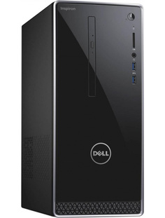 Настольный компьютер Dell Inspiron 3668 Grey 3668-2254 (Intel Core i7-7700 3.6 GHz/12288Mb/1000Gb/DVD-RW/nVidia GeForce GTX 1050 2048Mb/Wi-Fi/Windows 10 Home 64-bit)