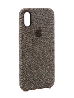 Аксессуар Чехол Innovation Jeans Grey для APPLE iPhone X 10789