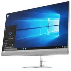 Моноблок Lenovo IdeaCentre AIO 520-24IKU MS Silver F0D2003CRK (Intel Core i5-7200U 2.5 GHz/4096Mb/1000Gb/DVD-RW/AMD Radeon 530 2048Mb/Wi-Fi/Bluetooth/23.8/1920x1080/Windows 10 Home 64-bit)