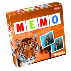 Настольная игра Tactic Мемо Дикие животные 2 41441