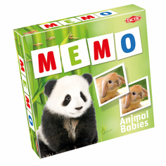 Настольная игра Tactic Мемо Зверята 2 52676