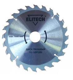 Диск Elitech 1820.052700 пильный для дерева, 140mm/20/16mm/1.6mm 20 зубьев