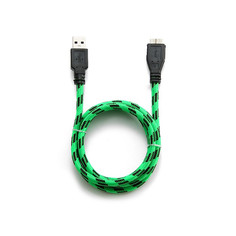 Аксессуар Konoos USB 3.0 AM-microBM 9P 1.0m Green KC-mUSB3ng