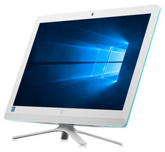 Моноблок HP 24-g110ur Dreamy Teal Y0Z64EA (Intel Pentium J3710 1.6 GHz/4096Mb/1000Gb/DVD-RW/Intel HD Graphics/Wi-Fi/Bluetooth/Cam/23.8/1920x1080/Windows 10 Home 64-bit)