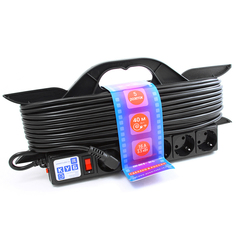 Удлинитель Power Cube 40m PC-LG5-R-40