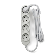 Удлинитель Power Cube 4+3 Sockets 10A 3m PC-Y-5-43-3