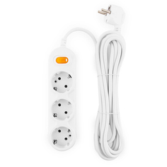Удлинитель Power Cube 3 Sockets 10A 5m PC-Y-5-3S-5