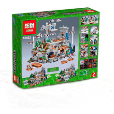 Конструктор Lepin CubeWorld Горная пещера 3043 дет. 18032