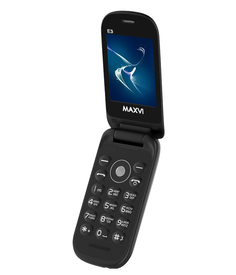 Сотовый телефон Maxvi E3 Black