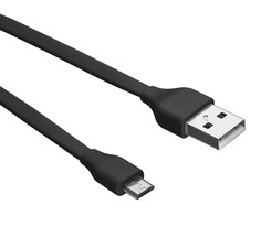Аксессуар Trust Flat USB-Micro USB 1m Black 20135