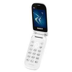Сотовый телефон Maxvi E3 White