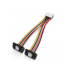 Аксессуар Кабель Vention Molex 4-pin/M - 2x SATA 15-pin/F 15cm KDCBB