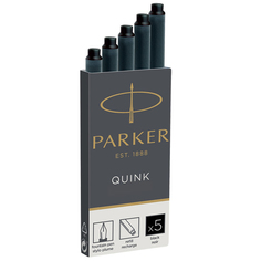 Картриджи чернильные Parker Cartridge Quink 5шт Black 1950382