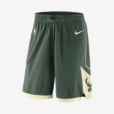 Мужские шорты НБА Milwaukee Bucks Nike Icon Edition Swingman