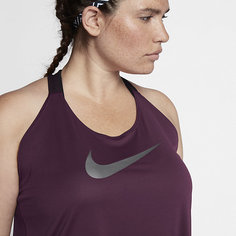 Женская майка для тренинга Nike Breathe Elastika (большие размеры)