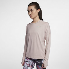 Женская беговая футболка с длинным рукавом Nike Dri-FIT Element