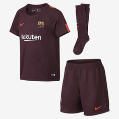 Футбольный комплект для дошкольников 2017/18 FC Barcelona Stadium Third Nike