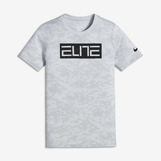 Баскетбольная футболка для мальчиков школьного возраста Nike Dri-FIT Elite