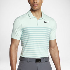 Мужская рубашка-поло для гольфа со стандартной посадкой Nike Dry Heather Stripe