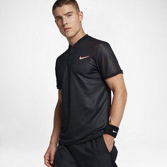Мужская теннисная рубашка-поло с облегающим кроем NikeCourt Dry Advantage