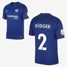 Мужское футбольное джерси 2017/18 Chelsea FC Stadium Home (Antonio Rudiger) Nike