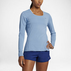 Женская футболка для бега с длинным рукавом Nike Zonal Cooling Contour